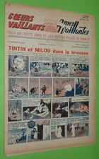 COEURS VAILLANTS 26-04 1942 HERGE TINTIN MILOU BROUSSE CONGO SYLVAIN SYLVETTE