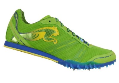 Size 7 - Puma Tfx V4 Green Logo Distance Track & Field 