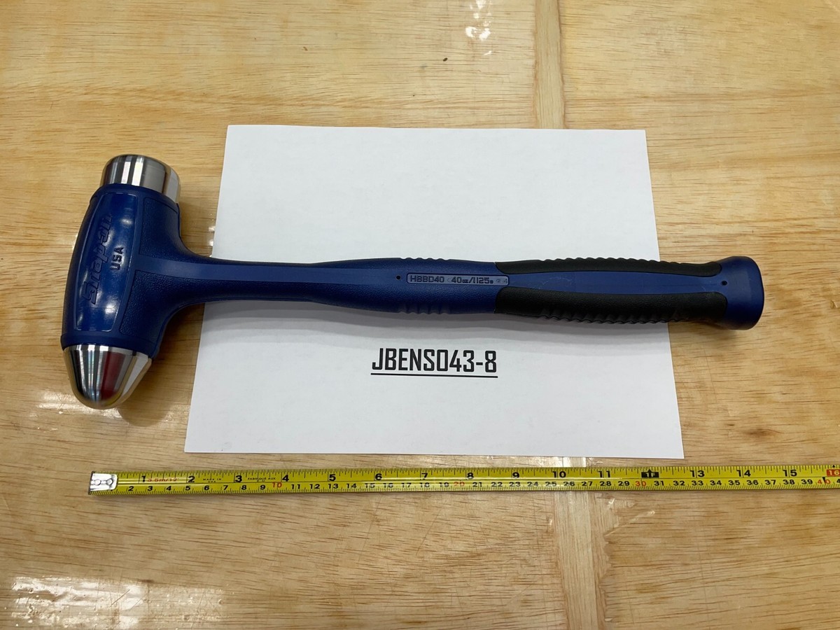 Snap-on Tools NEW POWER BLUE 40oz / 1125g Soft Grip Dead Blow