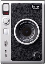 FUJIFILM Cheki Hybrid Instant Film Camera instax mini Evo INS MINI EVO BLACK C