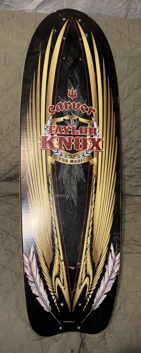 CARVER TAYLOR KNOX PRO MODEL Surfskate Skateboard LIMITED EDITION