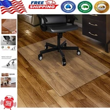 Multifunctional 36 x 48 Inches Chair Mat - Protection for Wood & Tile Floors