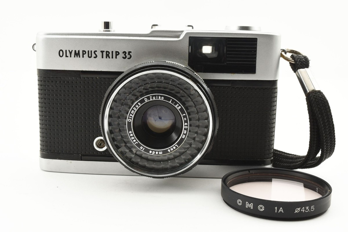 MINT w/ Strap] OLYMPUS TRIP 35 40mm f/2.8 Point & Shoot Film