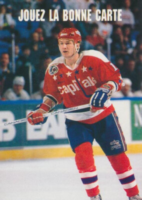 1991-92 Pro Set French #614 ALAN MAY - Washington Capitals