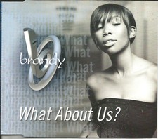 BRANDY What About Us w/ RADIO INSTRUMENTAL VIDEO CD Single SEALED USA seller