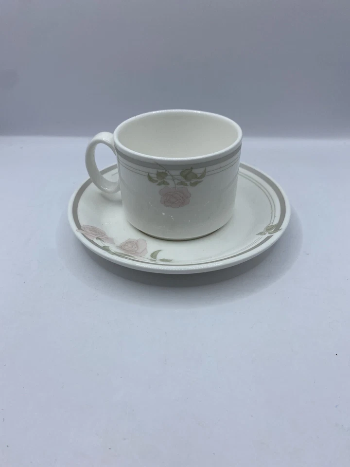 Royal Doulton - Twilight Rose - H5096 - Coffee Cup And Saucer - 111708G - Image 4 of 4