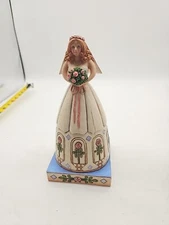 Jim Shore Heartwood Creek  "From This Day Forward" Enesco 4007235 Bride Figurine