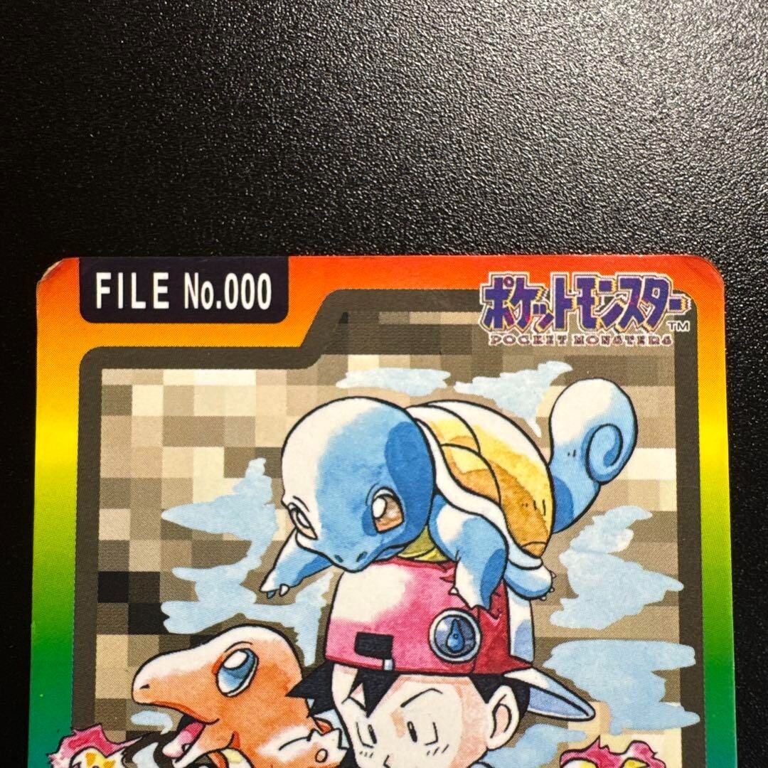 ポケットモンスター スペシャルカードダス FILE No.000 ポケモン Pokemon Carddass Card Special File No.000 Bandai Pocket
