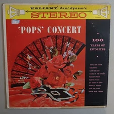 PRO ARTS SYMPHONY ORCHESTRA 'POPS' CONCERT VINYL LP VALIANT RECORD VG COND 40
