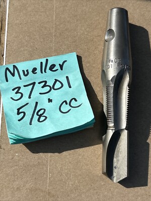 MUELLER DRILL TAP 37301, 5/8  CC Thread, Fits  B  Machine A-2 Light Use, USA