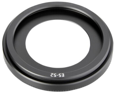 ES-52 Sonnenblende für Canon EF-S 24mm f/2.8 STM Bajonett Störlichtblende