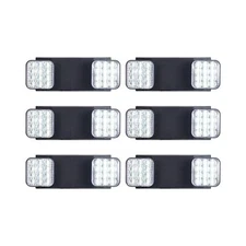 TANLUX LED Emergency Lights with Battery Backup, Two Head Adjustable Commerci...