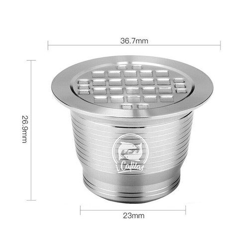 Wiederverwendbare Kaffeekapseln aus Edelstahl für Nespresso-Maschinen - Bild 11 von 13