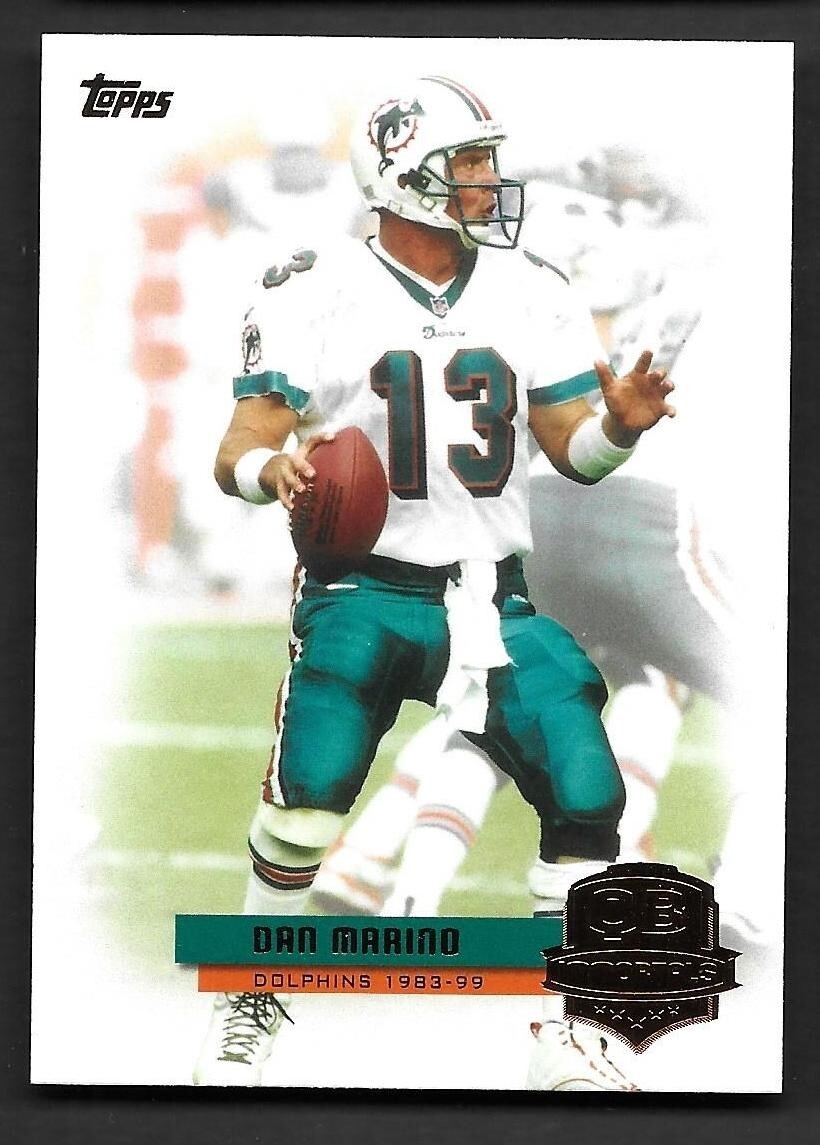 2012 Topps QB Immortals #QIDM Dan Marino Miami Dolphins HOF | eBay