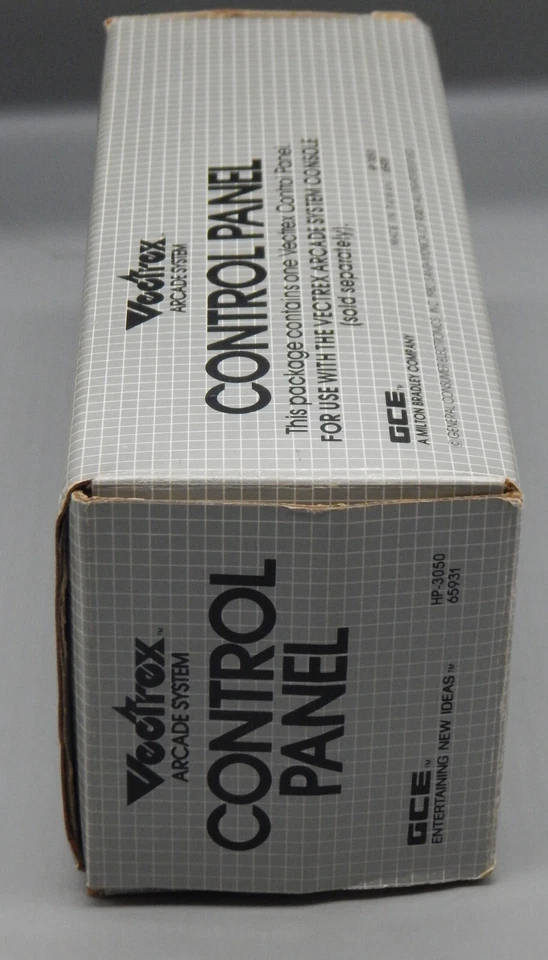 VECTREX original vintage CONTROL PANEL box manual GCE 1983 game controller CIB ! - Image 3 of 4