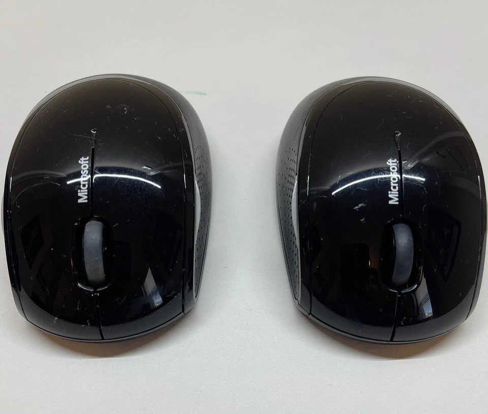 4x Microsoft Wireless Mouse 5000 MDL 1387 Laser 5-Button (NO DONGLES INCLUDED) - Image 3 of 4