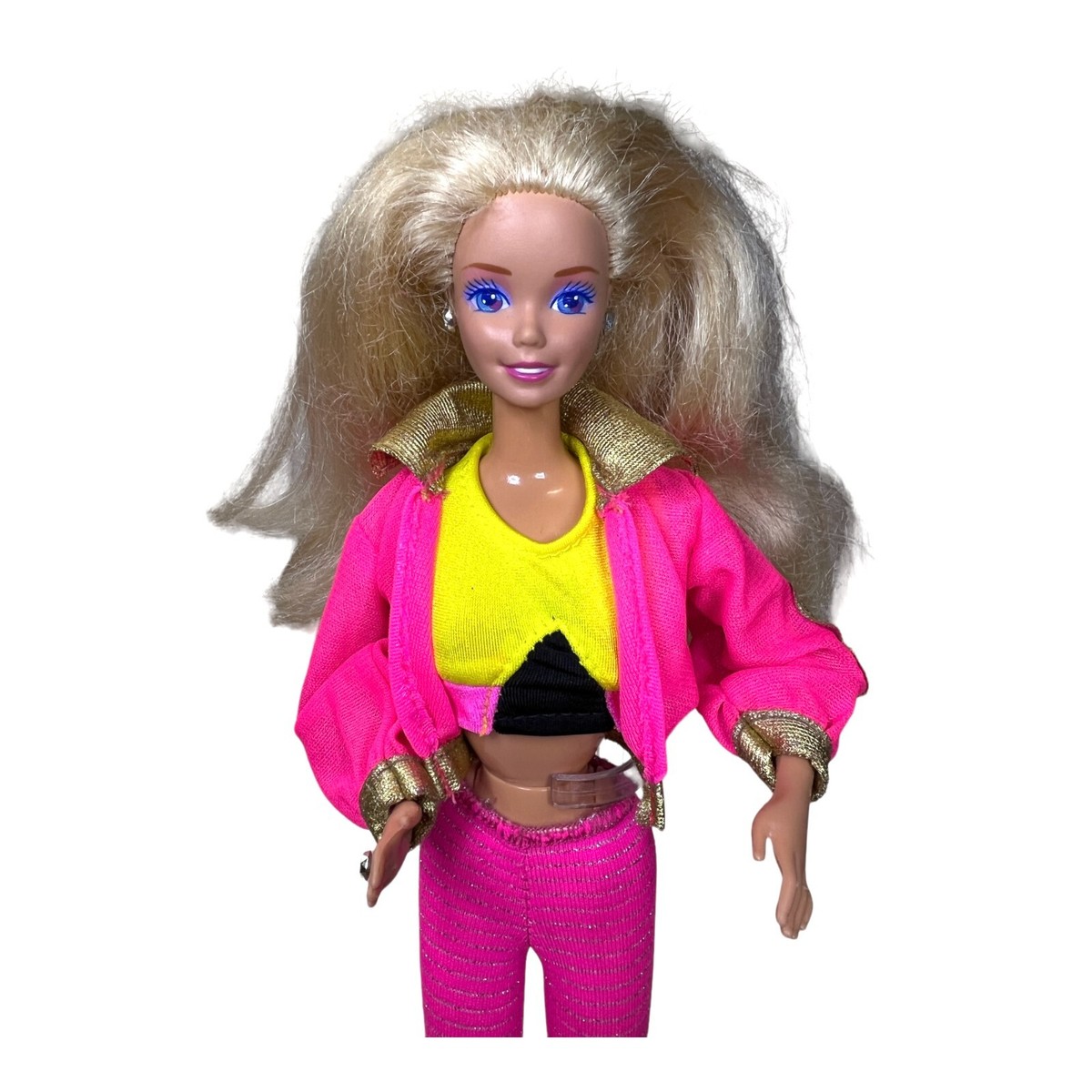 Vintage 1966 Retro Skating Barbie Doll Blonde Blue Eyes 11.5
