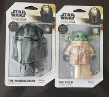 Star Wars The Mandalorian set of 2 Led night light The Child Baby Yoda  Mando