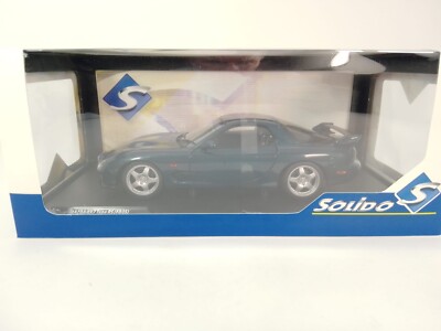 1/18 マツダ RX-7 (FD3S) Type RS ブルー 1994 Solido 1994 Mazda RX7 Type RS (FD3S) RHD Montego Blue Mica 1