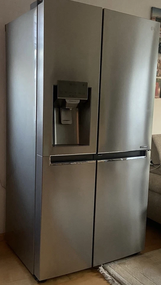 LG Kühlschrank side by side mit Eiswürfelbereiter  GSJ 961 NEBZ  A++ Edelstahl