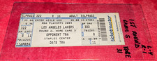 2004 NBA PLAYOFFS 1ST ROUND FULL TICKET LAKERS VS ROCKETS GAME 5 KOBE 31 POINTS