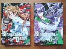 Highschool of the Dead Manga Band 1+2 Set Deutsch Egmont