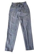 Vtg 90's 550 Jeans Womens Size 5 JR Short Relaxed Fit Tapered Leg Made In USA