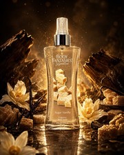 Body Fantasies Sugar Vanilla Fantasy Fragrance Body Splash 8 oz Parfums de C