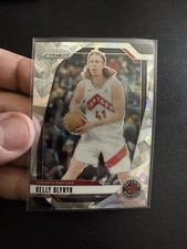 2024-25 Panini Prizm - Kelly Olynyk  #152 Silver Cracked Ice Toronto Raptors