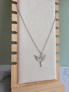 Authentic Phoenix Necklace 18K Gold Plated Waterproof Non Tarnish Bird Pendant