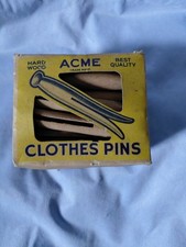 Acme Wooden Clothes Pins