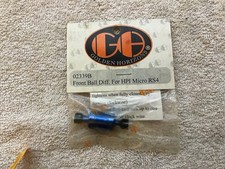 Rarissimo diff sfera anteriore HPI Micro RS4 blu nuovo