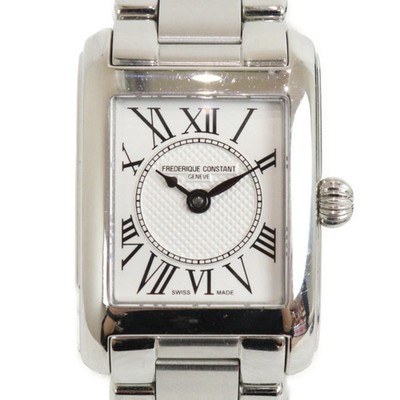 FREDRIQUE CONSTANT Classic Carre Ladies FC-200MC16B Quartz Watch Used
