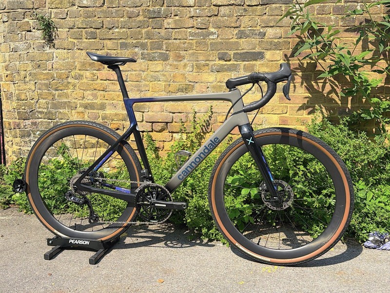 58cm Cannondale SuperSix EVO CX Carbon Gravel Bike GRX Di2