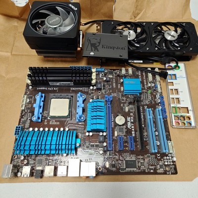 ASUS M5A97 R2.0 FX-6300 8GB R7 360 256GB SSD Cooler AM3+ Bundle