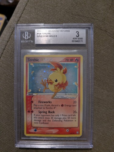 Torchic ★ graded BGS 3 for sale on eBay