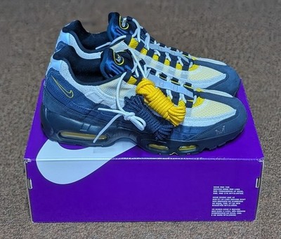 Eric Koston x Nike SB Air Max 95 'Obsidian/ Speed Yellow' Men's Sz 12 DS