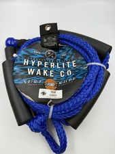 NEW Hyperlite Wake Surf Rope w/Handle Blue Sz 25ft
