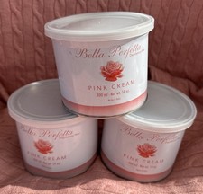 Bella Perfetta DEPILATORY WAX- 14OZ/400ML PINK CREAM NEW  Set of 3 