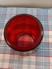 VINTAGE DIETZ FITZALL LOC NOB C5 RUBY RED REPLACEMENT LANTERN GLOBE — photo 3