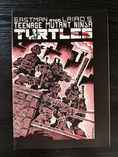Teenage Mutant Ninja Turtles #1 Mirage 1984 segunda impresión 
