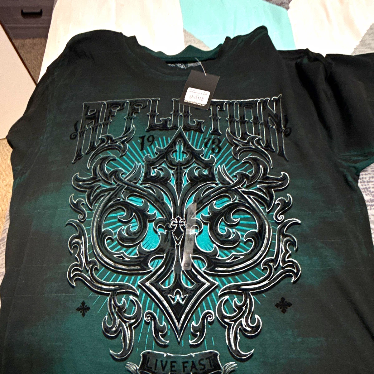 Affliction Black T-Shirts for Men for sale | eBay