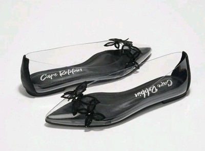 New Cape Robbin Size 9 Butterfly Black Flats Women's Shoes