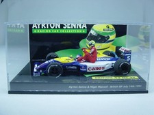 Williams FW14 Mansell Ride on Senna PMA Minichamps 1:43 Senna Collection Used 
