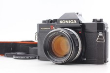 Exc + 5 KONICA AUTOREFLEX T3 nero HEXANON AR 57 mm F1.4 dal GIAPPONE