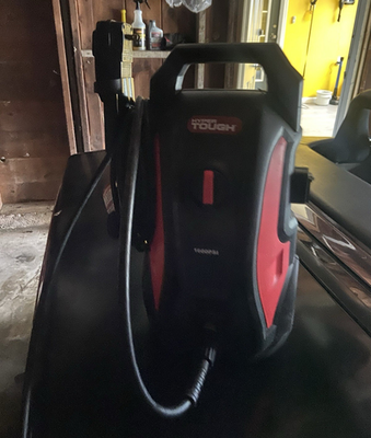#ad Hyper Tough 1600 PSI Pressure washer with Big mouth Chemical guys foam cannon $110.99