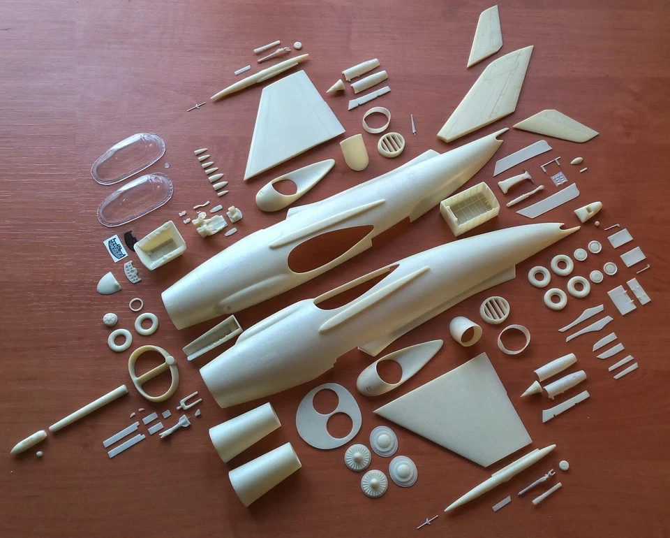 1/32 Yakovlev Yak-36 "Freehand" -  Soviet  VTOL - Limited edition resin kit - Image 2 of 4