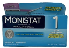 Monistat 1 Day Yeast Infection Treatment Net. Wt. 0.16 Oz  Exp: 05/2026