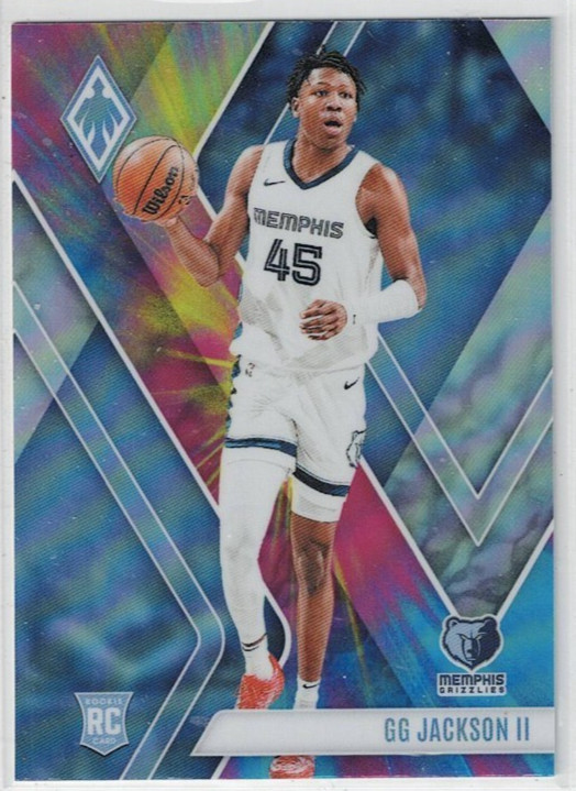 2023-24 Panini Phoenix GG Jackson II #266 RC Color Burst SP - Grizzlies Memphis