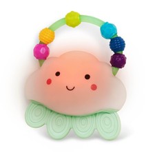 Baby Light Up Cloud Rattle Rain Glow Squeeze Sensory Development ...